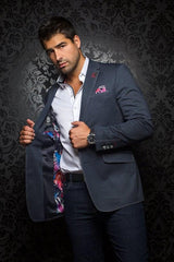 Au Noir Veston Homme