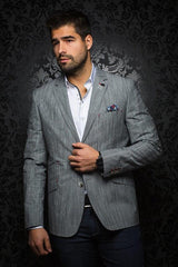 Au Noir Veston Homme