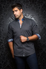 Au Noir Chemise Taille Plus Homme