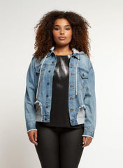 Dex Plus Veste en jeans Taille Plus Femme