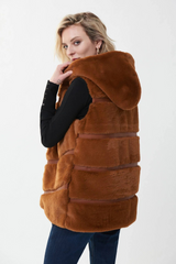 JOSEPH RIBKOFF VESTE SANS MANCHE FEMME
