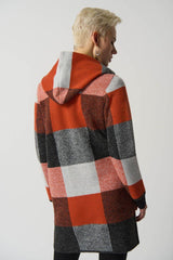 JOSEPH RIBKOFF MANTEAU LEGER FEMME
