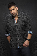 Au Noir Chemise Knit Homme