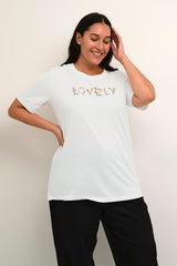 Kaffe Curve T-shirt Femme