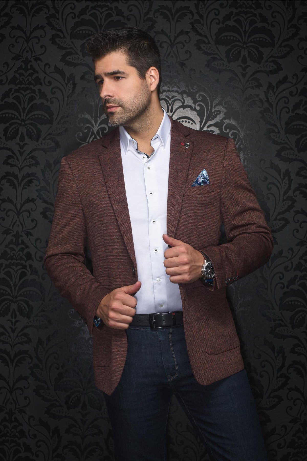 AU NOIR VESTON HOMME