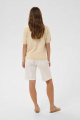 CREAM T-SHIRT FEMME