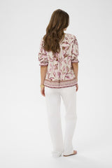 CREAM BLOUSE FEMME