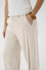 CREAM PANTALON FEMME
