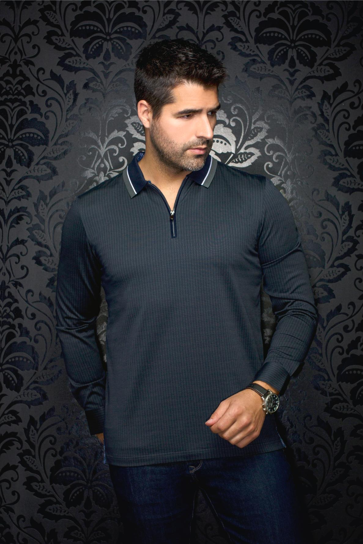 AU NOIR POLO HOMME