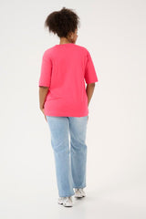 KAFFE CURVE T-SHIRT FEMME