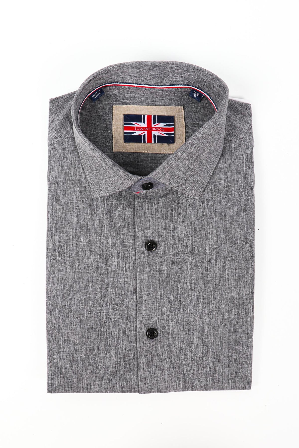 SOUL OF LONDON CHAMISE MANCHES COURTES HOMME