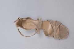 MICHAEL KORS SANDALE TALONS HAUTS BRILLANTS FEMME
