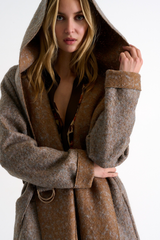 SHAN MANTEAU LEGER FEMME