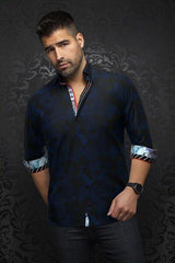 Au Noir Chemise Knit Homme