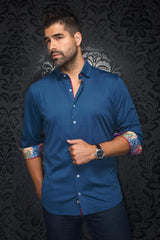 Au Noir Chemise Knit Homme