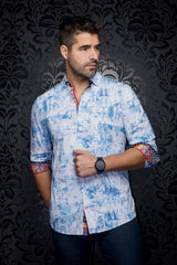 AU NOIR CHEMISE KNIT HOMME