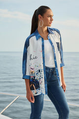 FRANK LYMAN CHEMISE FEMME