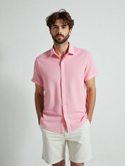 SOUL OF LONDON CHEMISE MACHNES COURTES HOMME