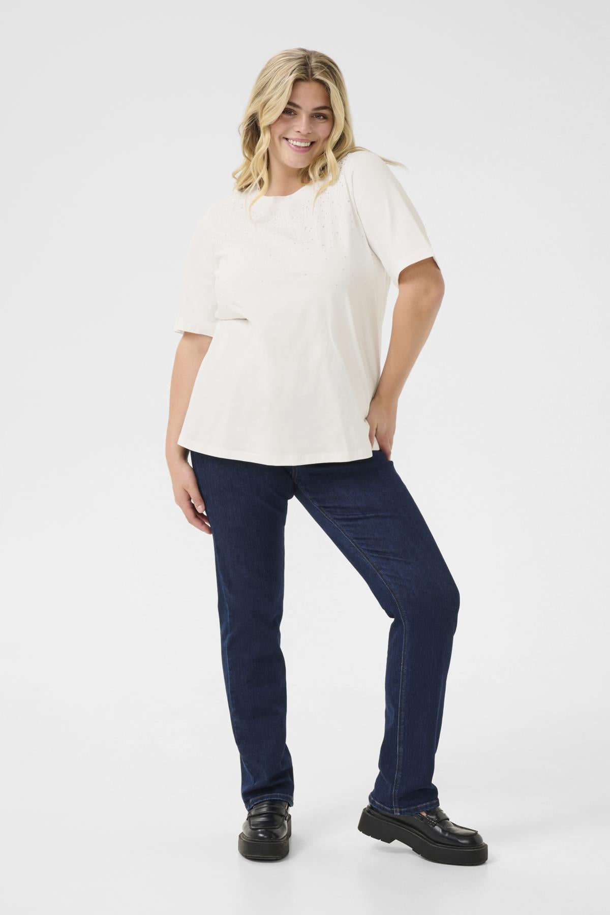 KAFFE CURVE T-Shirt Femme