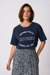 KAFFE T-SHIRT FEMME