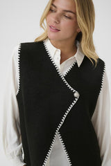 CREAM VESTE SANS MANCHES FEMME
