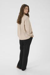 CREAM BLOUSE FEMME