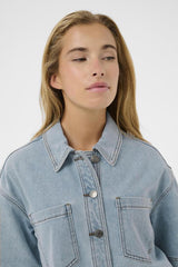 KAFFE CHEMISE EN JEANS FEMME