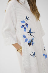 CREAM ROBE FEMME