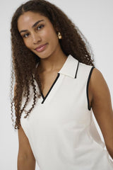 CREAM ROBE FEMME