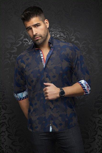 Au Noir Chemise Knit Homme