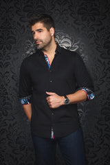 AU NOIR CHEMISE KNIT HOMME