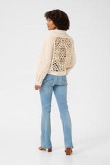 CREAM VESTE FEMME