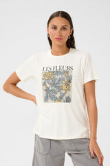 KAFFE T-SHIRT FEMME