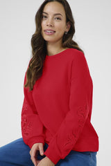 CREAM CHANDAIL FEMME