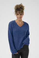 CREAM PULLOVER FEMME