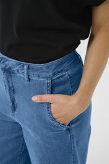 CREAM JEANS FEMME