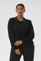 KAFFE CURVE PULLOVER FEMME