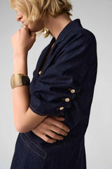 JOSEPH RIBKOFF VESTE EN DENIM FEMME