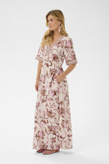 CREAM ROBE FEMME