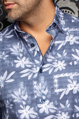 AU NOIR CHEMISE KNIT HOMME