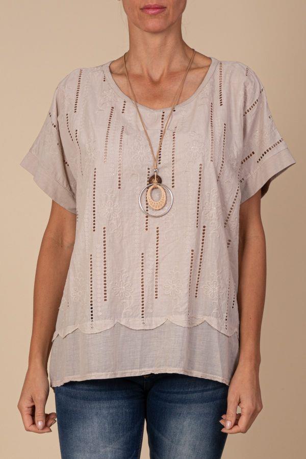 Angela Mara Blouse Femme