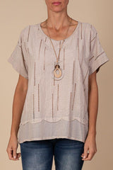 Angela Mara Blouse Femme