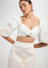 LEZ A LEZ CROP TOP FEMME