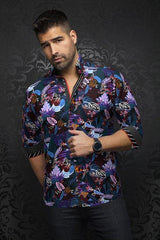 Au Noir Chemise Knit Homme