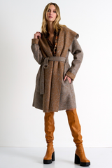 SHAN MANTEAU LEGER FEMME
