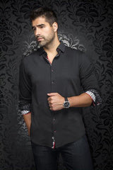 Au Noir Chemise Knit Homme