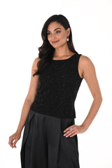 FRANK LYMAN HAUT KNIT FEMME