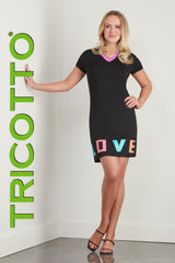 TRICOTTO RObe Courte Femme