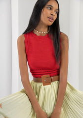 LEZ A LEZ CROP TOP FEMME