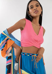 LEZ A LEZ CROP TOP FEMME